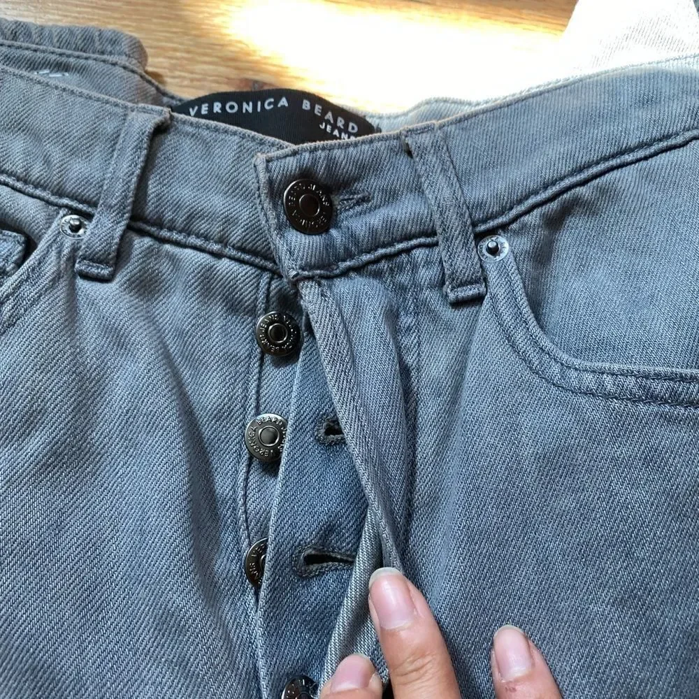 VERONICA BEARD Blake Classic Straight High-Rise Jeans size 4